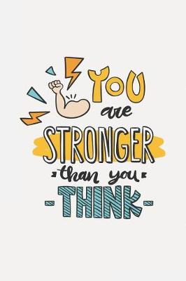 Book cover for YOU are STRONGER than you THINK