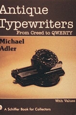 Cover of Antique Typewriters