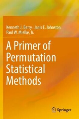 Cover of A Primer of Permutation Statistical Methods