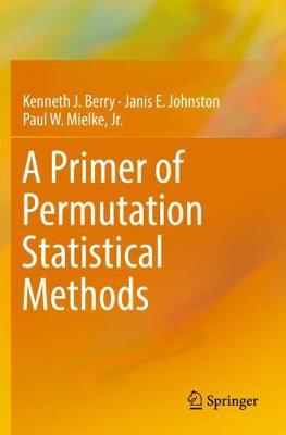 Book cover for A Primer of Permutation Statistical Methods