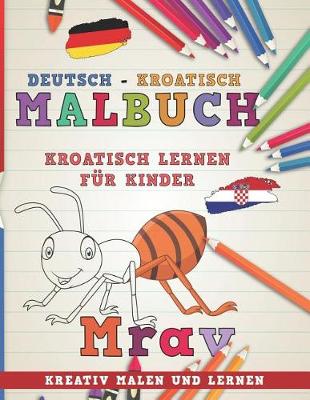 Cover of Malbuch Deutsch - Kroatisch I Kroatisch Lernen F