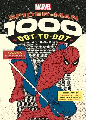 Book cover for Marvel's Spider-Man 1000 Dot-to-Dot Book