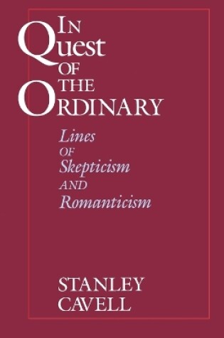 Cover of In Quest of the Ordinary