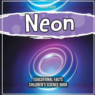 Book cover for Neon Educational Facts Children's Science Book