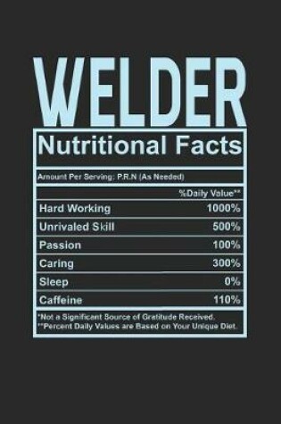 Cover of Welder Nutritional Facts