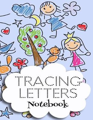 Book cover for Tracing Letters Notebook