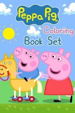 Cover of Peppa Pig Coloring Book Set