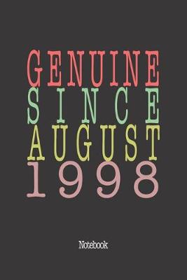 Book cover for Genuine Since August 1998