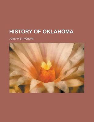 Book cover for History of Oklahoma