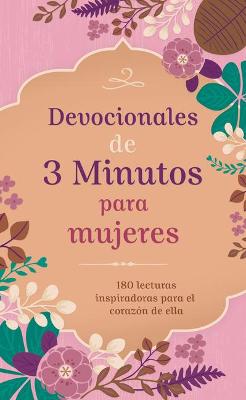Book cover for Devocionales de 3 Minutos Para Mujeres