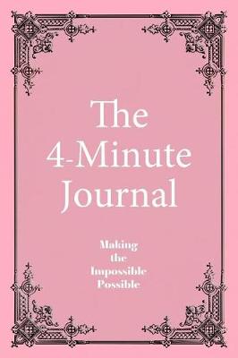 Book cover for The 4-Minute Journal - Dated Pale Pink