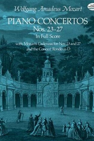 Cover of Piano Concertos Nos. 23-27 in Full Score