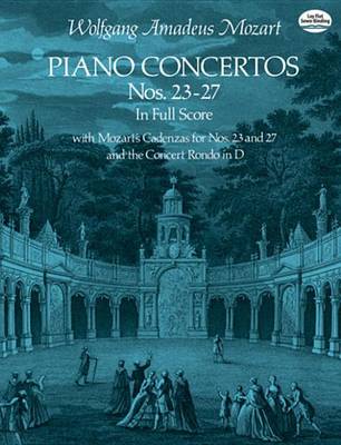 Book cover for Piano Concertos Nos. 23-27 in Full Score