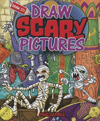 Book cover for Draw Scary Pictures