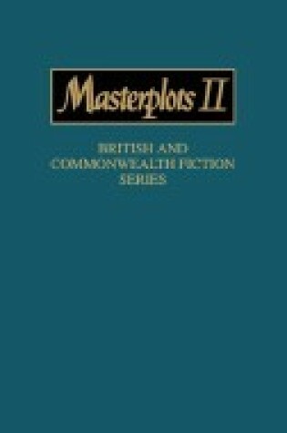 Cover of Masterplots II