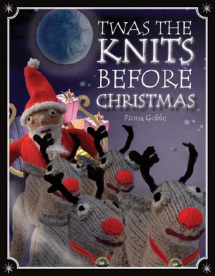 Book cover for 'twas the Knits Before Christmas