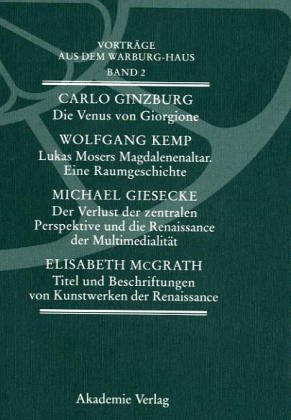 Book cover for Vortrage Aus Dem Warburg-Haus. Band 2