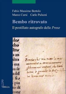 Book cover for Bembo Ritrovato