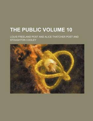 Book cover for The Public Volume 10