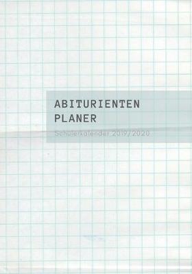 Book cover for Abiturientenkalender 2019-2020