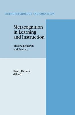 Book cover for Metacognition in Learning and Instruction