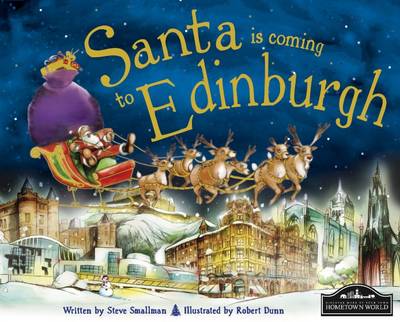 Book cover for Santa is Coming to Edinburgh