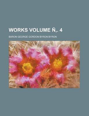 Book cover for Works Volume N . 4