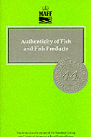 Cover of Authenticity of fish and fish products