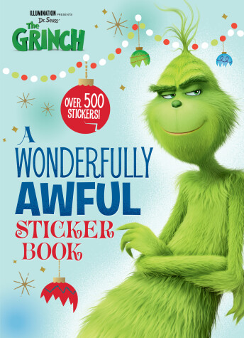 Book cover for A Wonderfully Awful Sticker Book (Illumination's the Grinch)