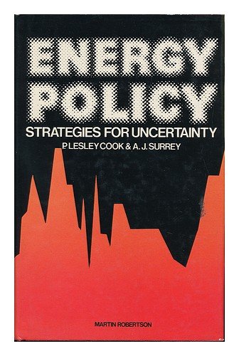 Book cover for Energy Policy