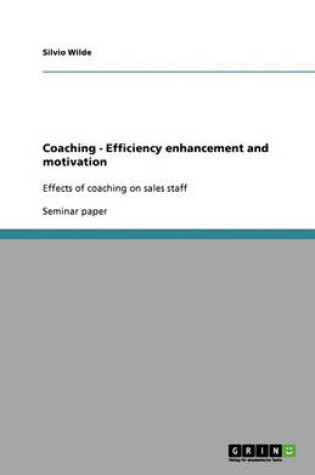 Cover of Coaching - Efficiency enhancement and motivation