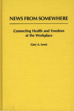 Cover of News From Somewhere