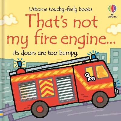 Book cover for That's not my fire engine...