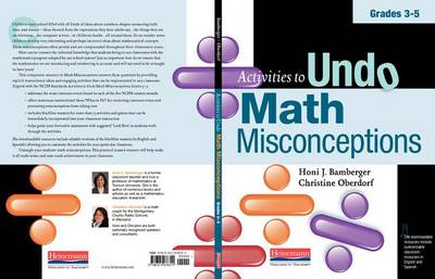 Book cover for Activities to Undo Math Misconceptions, Grades 3-5