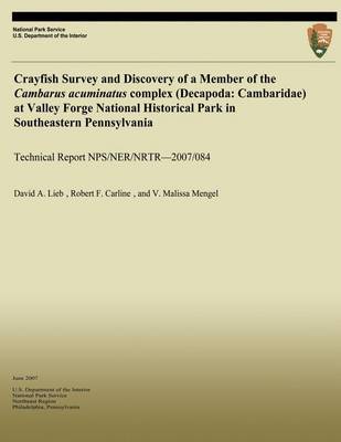 Book cover for Crayfish Survey and Discovery of a Member of the Cambarus acuminatus complex (Decapoda