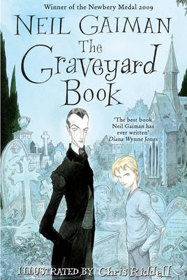 Book cover for The Graveyard Book