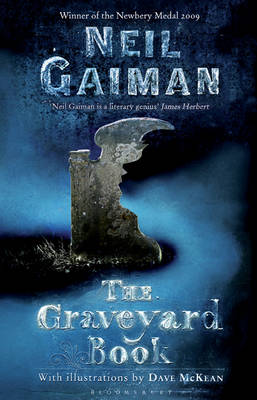 Book cover for The Graveyard Book