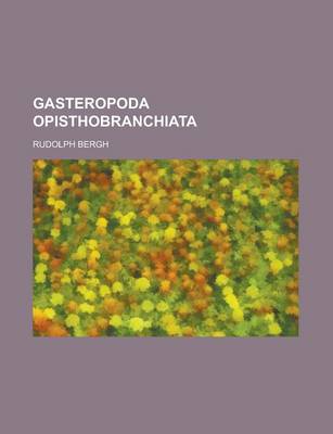 Book cover for Gasteropoda Opisthobranchiata