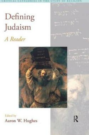 Cover of Defining Judaism