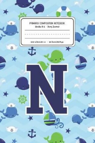 Cover of Primary Composition Notebook Grades K-2 Story Journal N