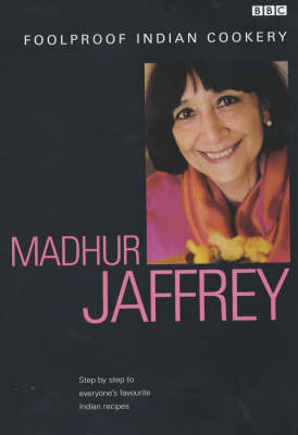 Book cover for Madhur Jaffrey's Foolproof Indian Cookery