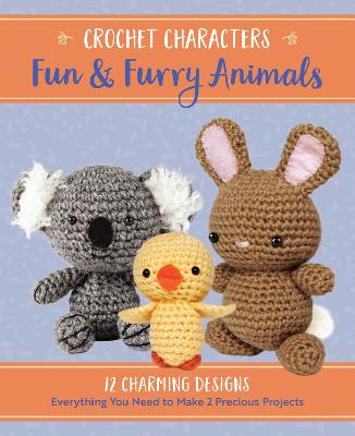 Book cover for Crochet Characters Fun & Furry Animals