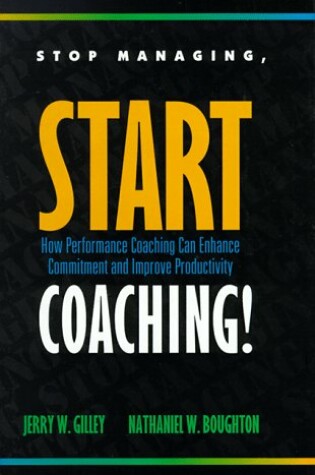 Cover of Stop Managing, Start Coaching!