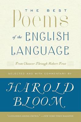 Book cover for The Best Poems of the English Language