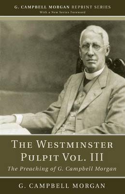 Book cover for The Westminster Pulpit vol. III