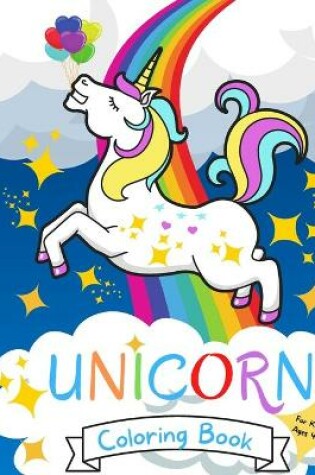 Cover of Unicorn Coloring Book for Kids