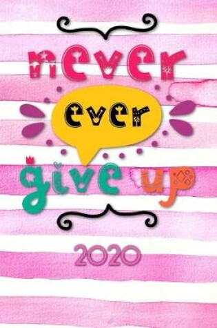 Cover of Never ever give up 2020