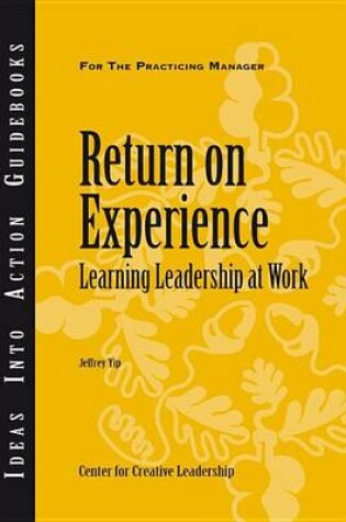 Cover of Return on Experience