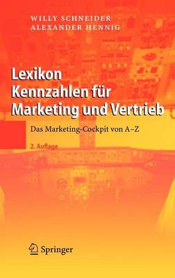 Book cover for Lexikon Kennzahlen Fur Marketing Und Vertrieb: Das Marketing-Cockpit Von a - Z