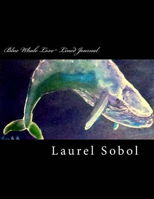 Book cover for Blue Whale Love Lined Journal